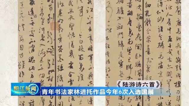 祝贺!阳江这位教师作品今年6次入选国展