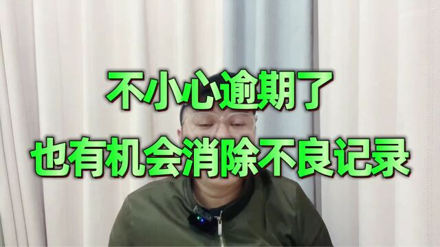 老谢说负债:不小心逾期了,也有机会消除不良记录