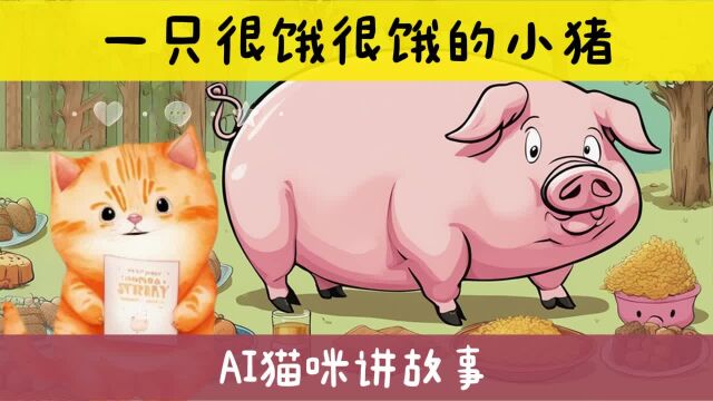 一只很饿很饿的小猪 宝宝睡前故事 亲子教育