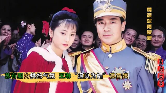 情深深雨蒙蒙:王琳“逼良为娼”演雪姨,苏有朋竟是去烘托气氛的