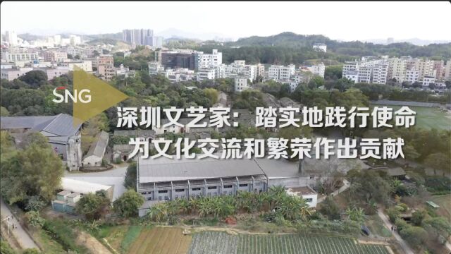 深圳文艺家:践行使命,为文化交流和繁荣作出贡献