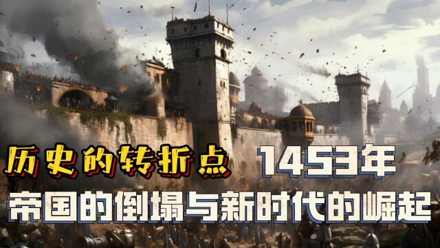 历史的转折点:1453年,帝国的倒塌与新时代的崛起