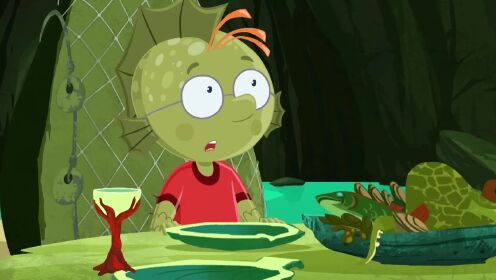 百变马丁趣味小课堂第二季 第20集：深海怪鱼马丁，头上居然还有鳍，好神奇