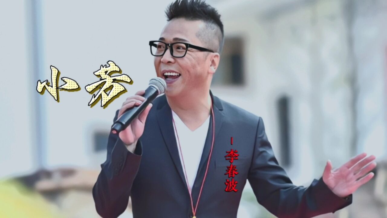 李春波经典老歌《小芳》熟悉的旋律,初恋的味道,满满的青涩回忆!
