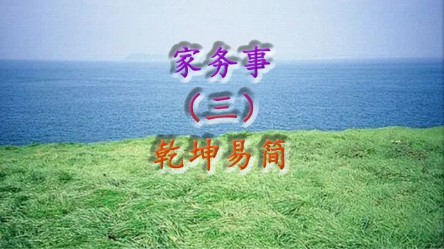 家务事(三)ⷤ𙾥䦘“简