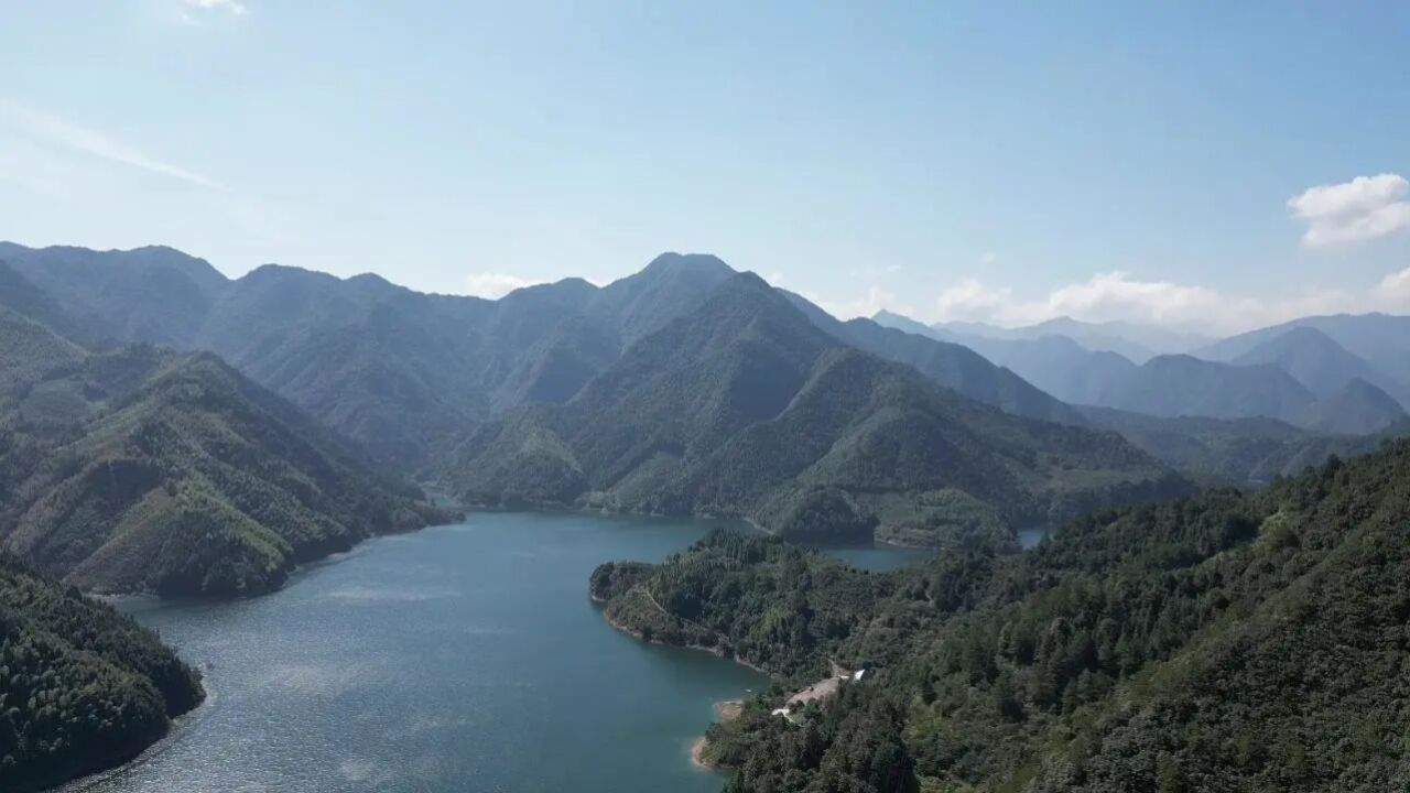 白水坑水库一角