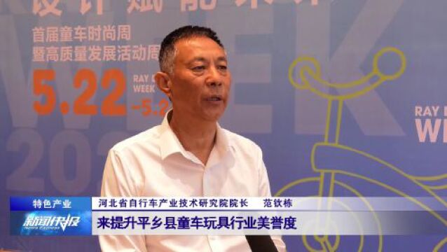 【特色产业】2023童车产业高质量发展活动周在平乡举办