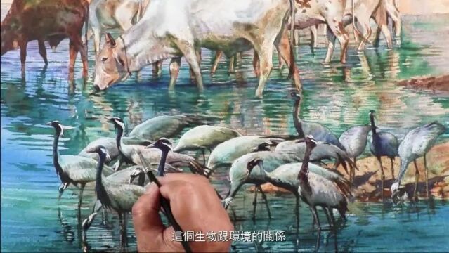 野性中国艺术推荐:杨恩生的生态绘画,笔触松弛,画面灵动,强烈的生命感呼之欲出