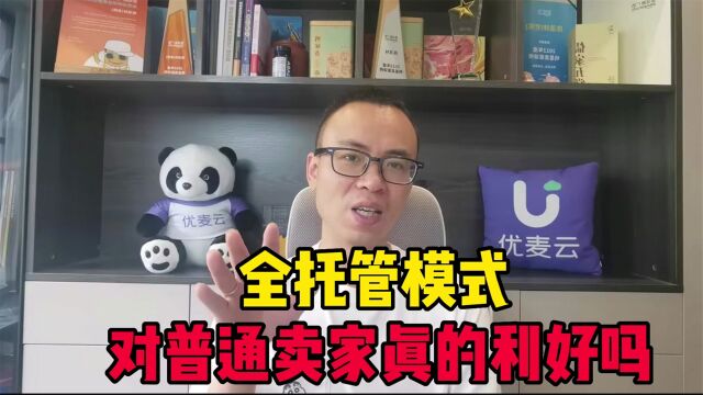 “全托管模式”是否利好个人卖家?3分钟为你解答其中利弊