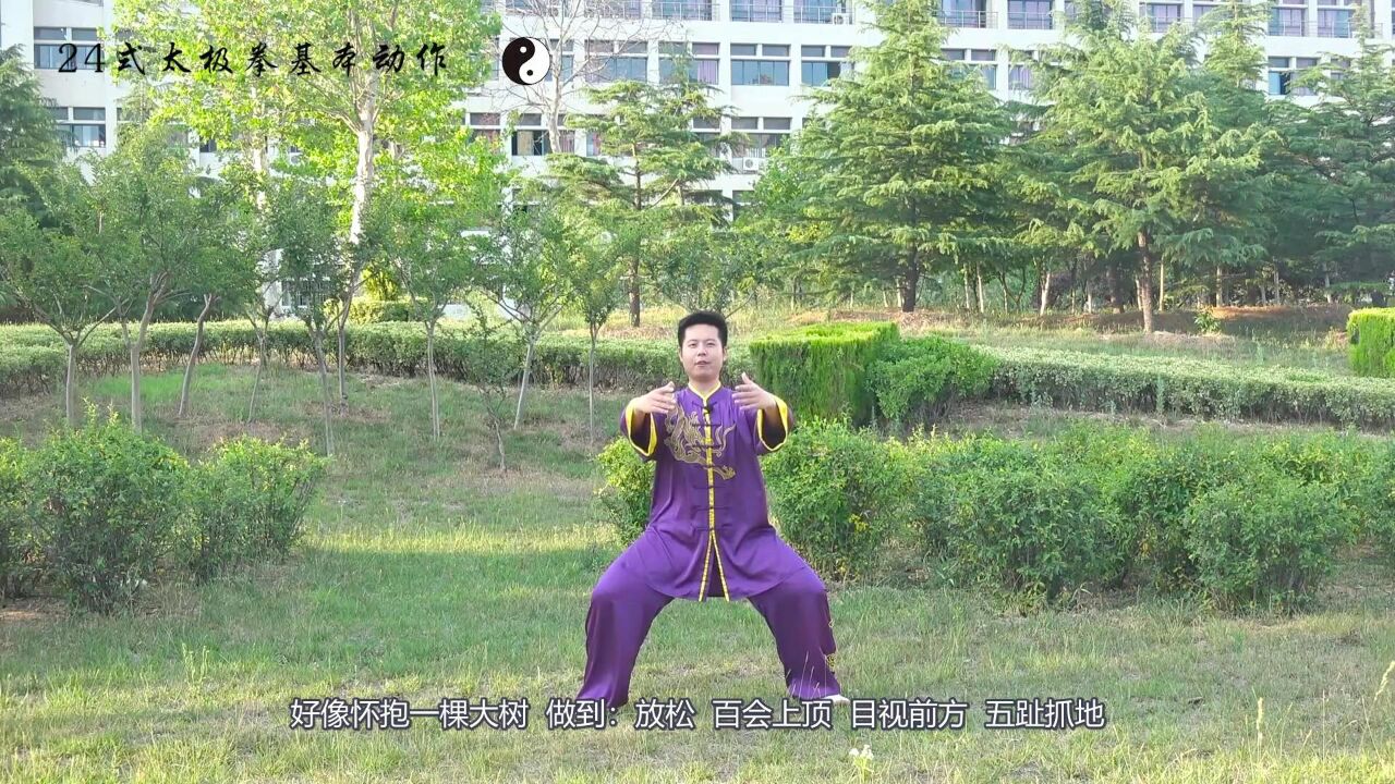 太极拳基本动作——手型（拳、掌、勾）、步型（马步、弓步、虚步）、猫步_高清1080P在线观看平台_腾讯视频