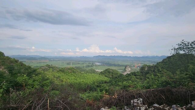 广西风景留题大地欣赏.