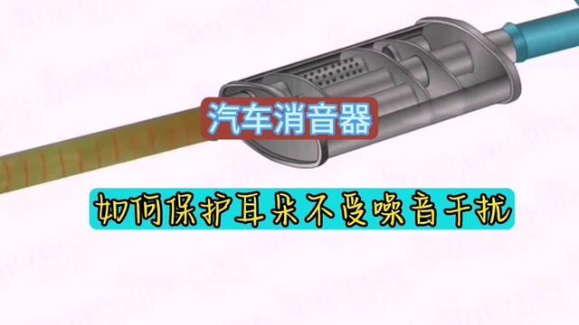 一分钟看懂汽车消音器工作原理……