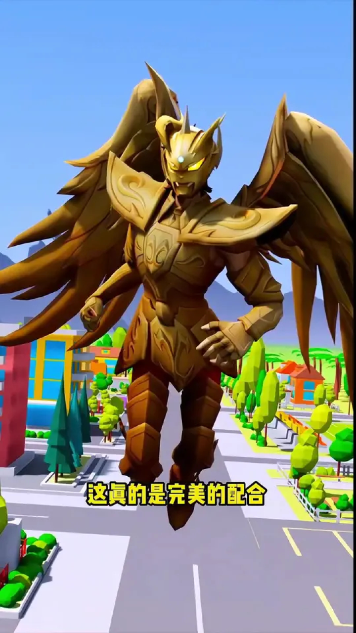 终极闪耀捷德和天使赛罗大战怪兽!