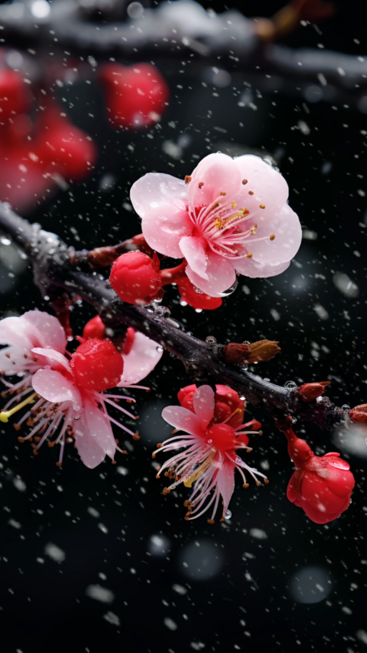 梅雪飞飞图片图片