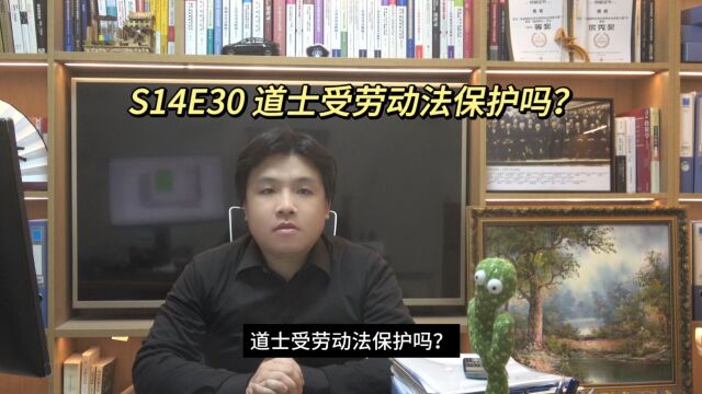  S14E30 道士受劳动法保护吗?