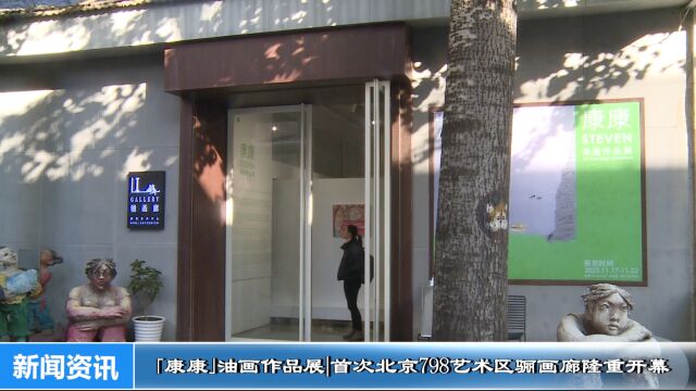 「康康」油画作品展|首次北京798艺术区骊画廊隆重开幕