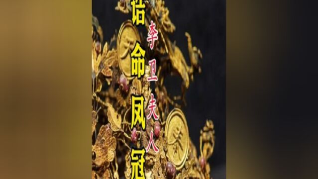 李卫夫人—奉天诰命金凤冠!