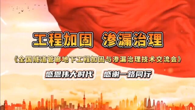 2023全国隧道管廊地下工程加固与渗漏治理技术交流会在蓉圆满举行