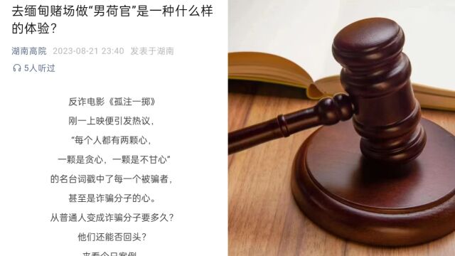 6男子去缅甸赌场当荷官被骗去做电诈:罢工会遭毒打,因业绩太差被转运,后逃到国境落网