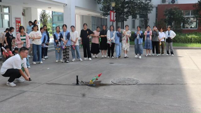 “涟水手拉手”夏令营活动日记DAY5——水火箭