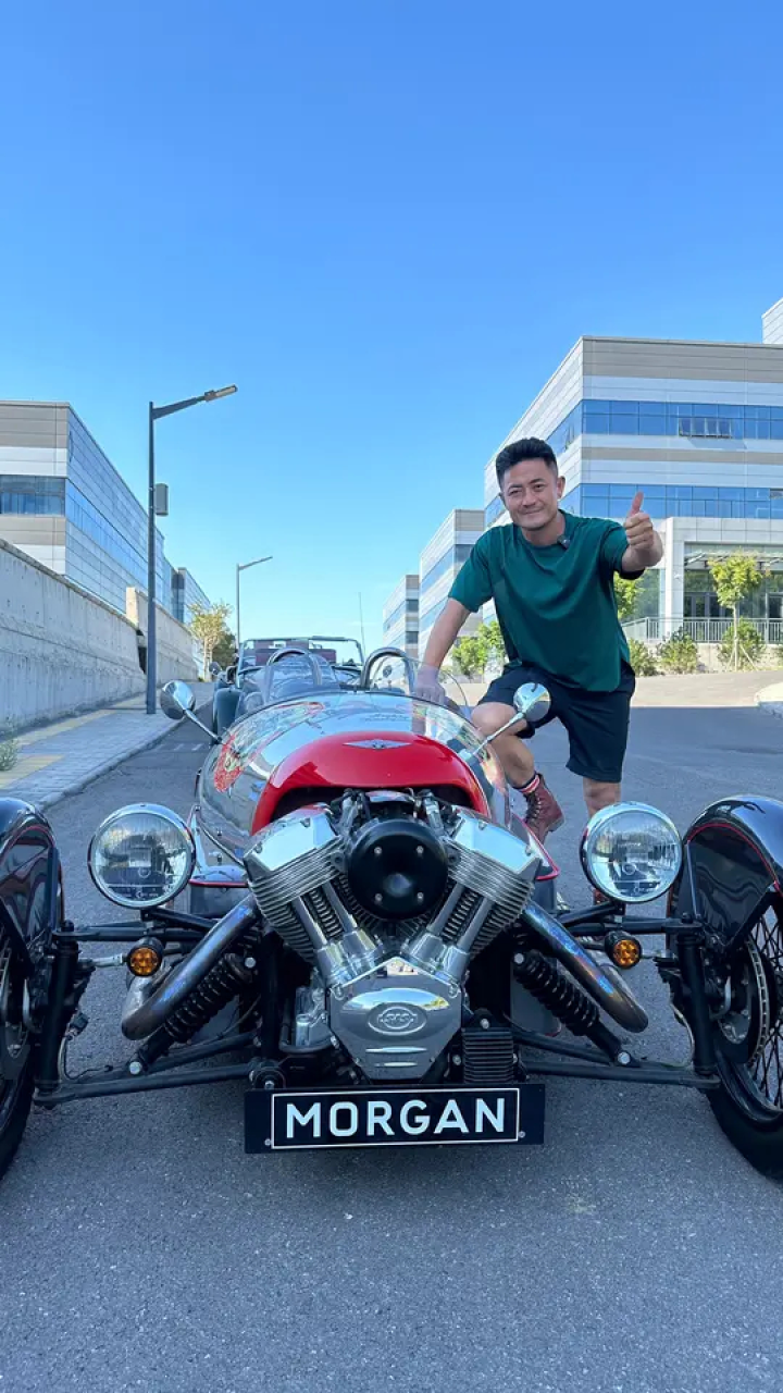 现在你还会选择这台摩根三轮车嘛?#卜哥 #淄博