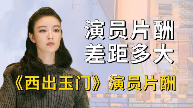 《西出玉门》演员片酬曝光,倪妮远超卢昱晓,孟子义金瀚不相上下