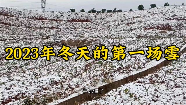 2023年冬天的第一场雪