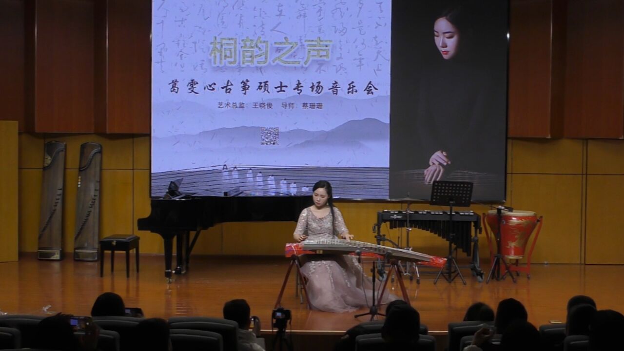 古箏曲《柳青娘》南京藝術學院葛雯心桐韻古箏三彩音樂會現場版