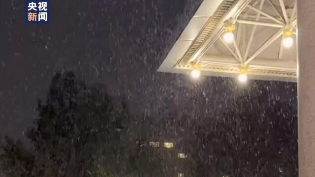 请查收!北京的初雪已“到货”