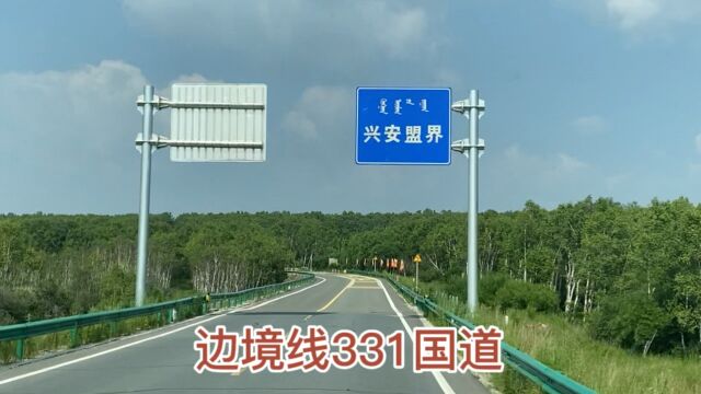 驶向阿尔山,从草原到森林,国道331很美,2023.7