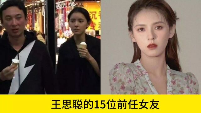 王思聪的15位前任女友