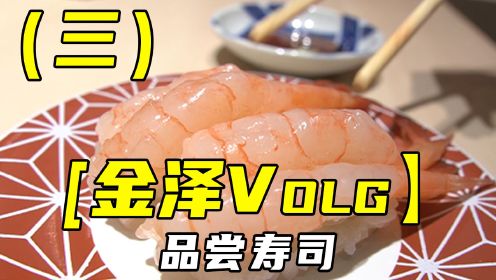 第十二期：【金泽Volg】为何金泽在当地人和游客中都很有人气？游玩甜品店 夜晚去吃寿司（三）