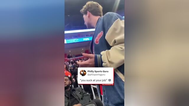 破防了一球迷当面喷活塞gm你工作真烂被后者赶出球馆