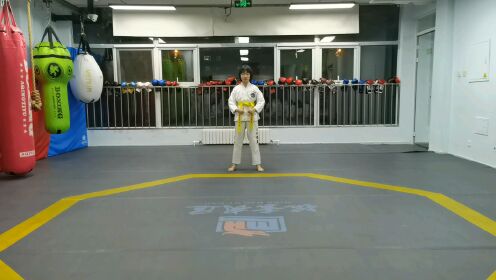北京铭豪武道 候雅文 女 小学女乙组(9-10岁) 参赛套路:黄带檀君