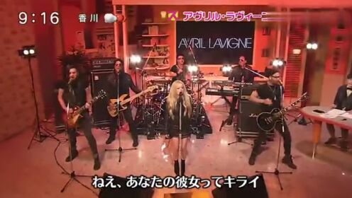 Avril Lavigne  参加日本节目