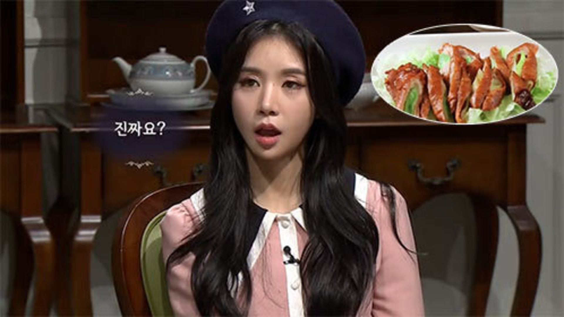 曹璐最爱炸肥肠配烧酒