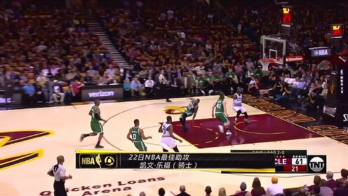 《TOP时刻》22日NBA最佳助攻 乐福胸前送拿手超远制导