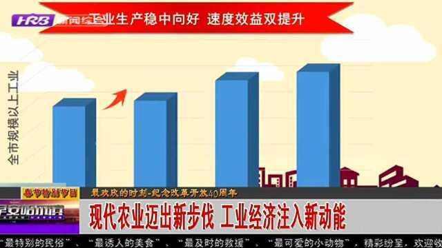 现代农业迈出新步伐 工业经济注入新动能