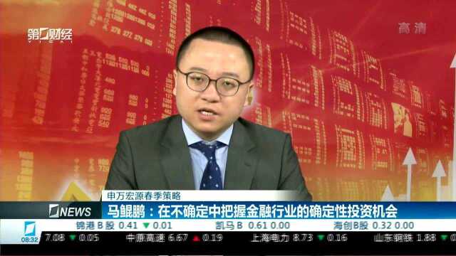 申万宏源春季策略 马鲲鹏:在不确定中把握金融行业的确定性投资机会