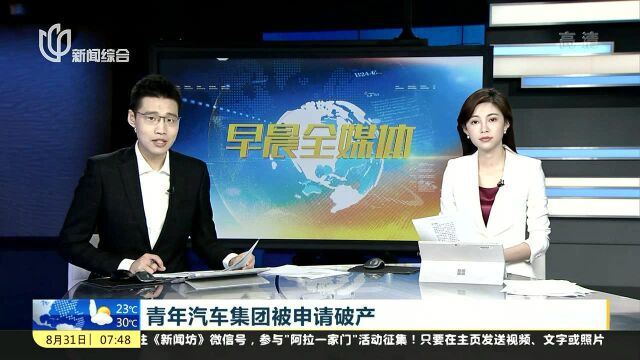 青年汽车集团被申请破产