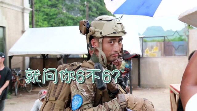 《空降利刃》幕后花絮:张启式翻译神器了解一下