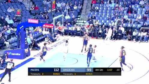 《NBA全场集锦》【球星】贾伦-杰克逊vs步行者集锦 年轻中锋狂揽31分4篮板
