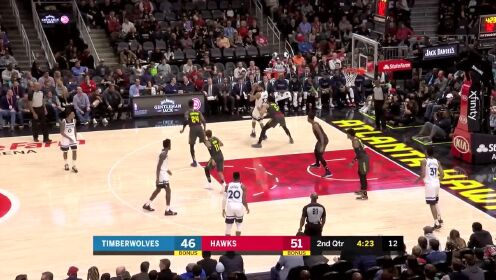 《NBA全场集锦》【球星】唐斯vs老鹰集锦 狂砍28+13+8森林狼送老鹰七连败