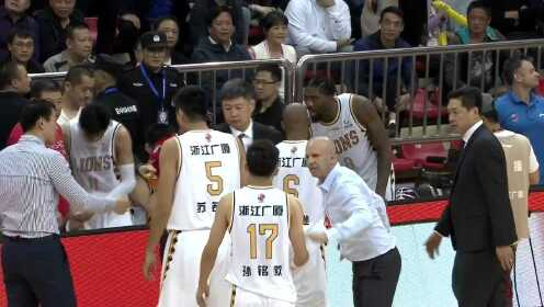 《CBA全场集锦》【得分】全是关键球！ 刘铮关键反击上篮命中稳住局势