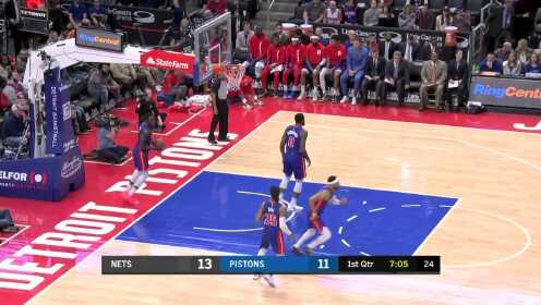 《NBA全场集锦》小失误别在意！欧文捡球自己来三分线急停出手怒刷网