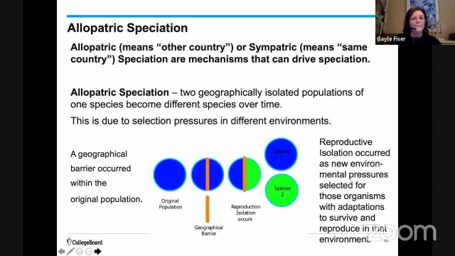 AP Biology 7.10 Speciation