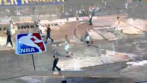 《NBA全场集锦》富尔茨底角埋伏 接球就射干脆利落