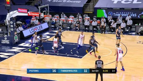 《NBA全场集锦》出手就有！罗斯底线三分穿针引线稳稳命中