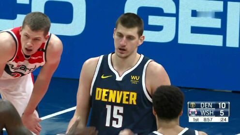 《NBA全场集锦》翻江倒海肆虐内线 约老师连续背打转身碾压篮下