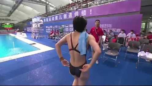 【回放】2021全国跳水冠军赛：女子单人10米跳台决赛